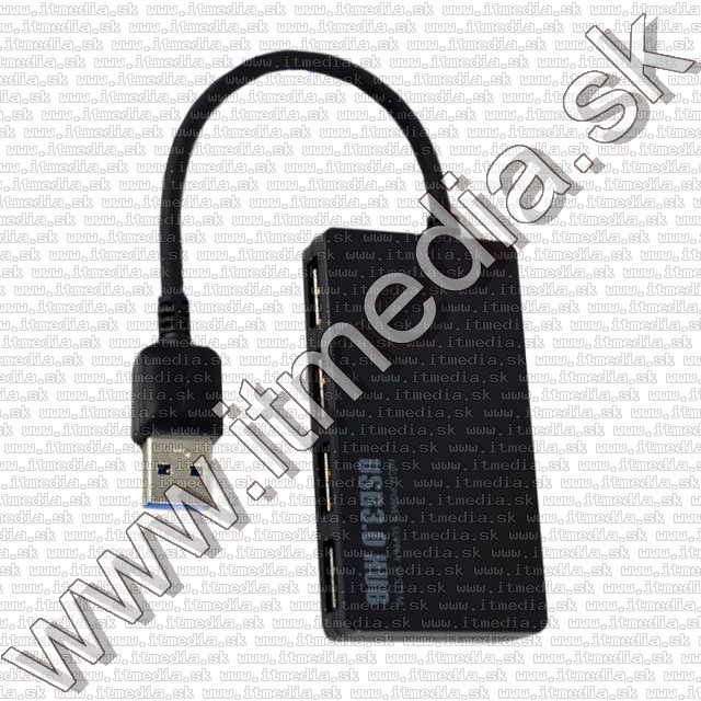 Image of USB 3.0 HUB 4 port *black* (IT10616)